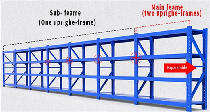 Long Span Rack Light Duty Shelving